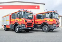 Two ZIEGLER TLF 4000 to the fire department of Dresden