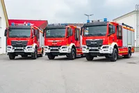 One ZIEGLER LF 20 and two ZIEGLER HLF 20 to the fire department of Warendorf