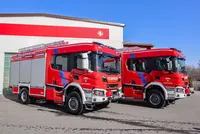 Two ZIEGLER HLF 20 to the fire department of Saarwellingen