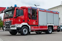 ZIEGLER HLF 20 to the fire department of Bad Schussenried