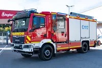 ZIEGLER HLF 20 to the fire department of Bruck in der Oberpfalz