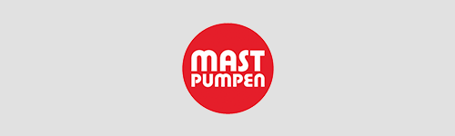 Logoarrangement Mast Pumpen