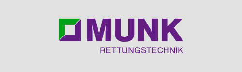 Logoarrangement Munk Rettungstechnik