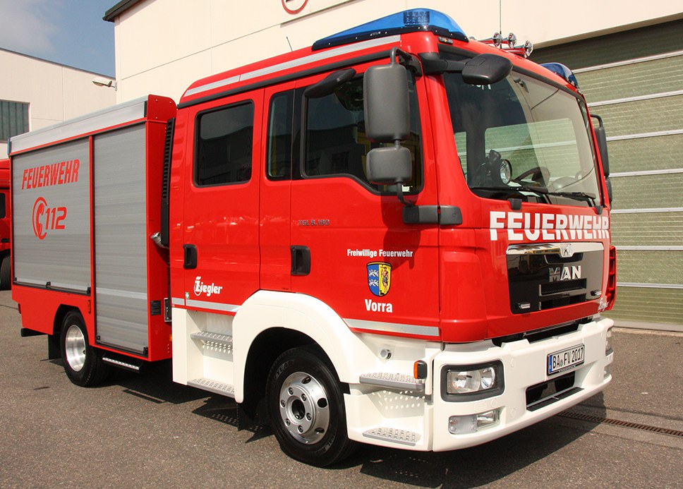 ZIEGLER TSF-W an die FF Vorra — ZIEGLER Feuerwehrfahrzeuge