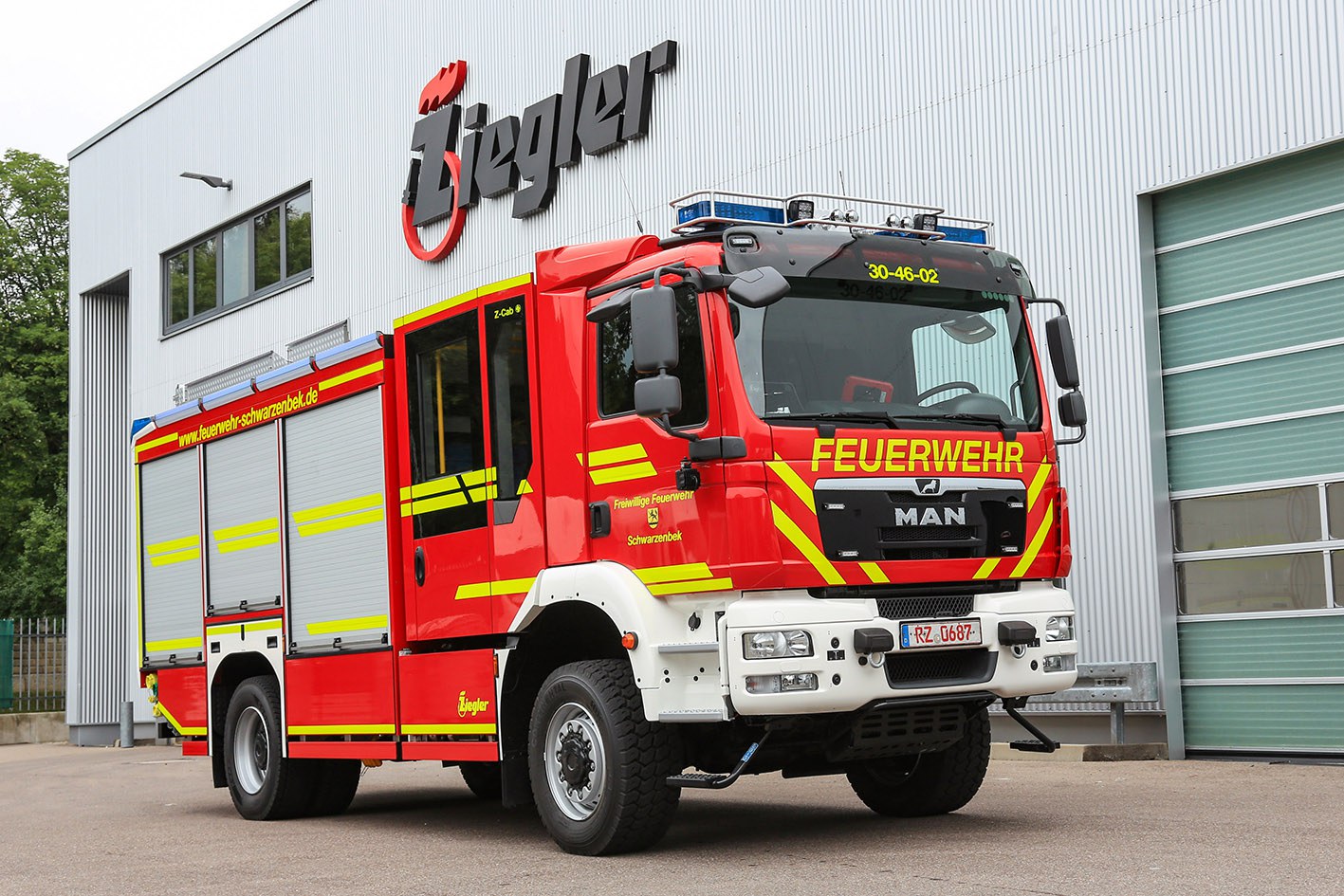 Ziegler Lf 20 An Die Ff Schwarzenbek Ziegler Feuerwehrfahrzeuge