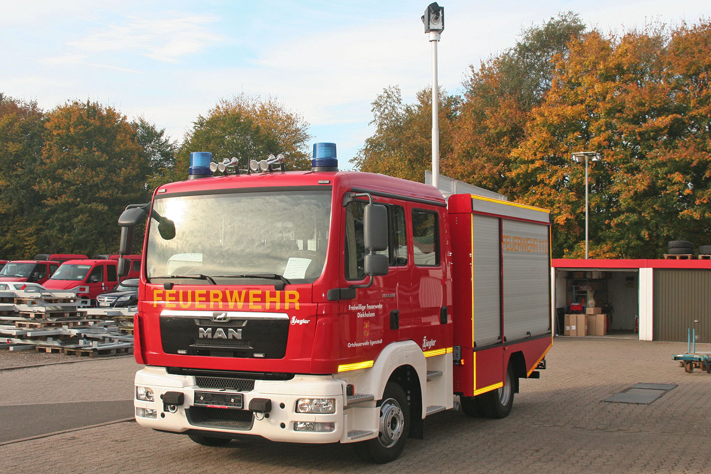 Ziegler TSF-W-Sonder an die FF Diekholzen — ZIEGLER Feuerwehrfahrzeuge