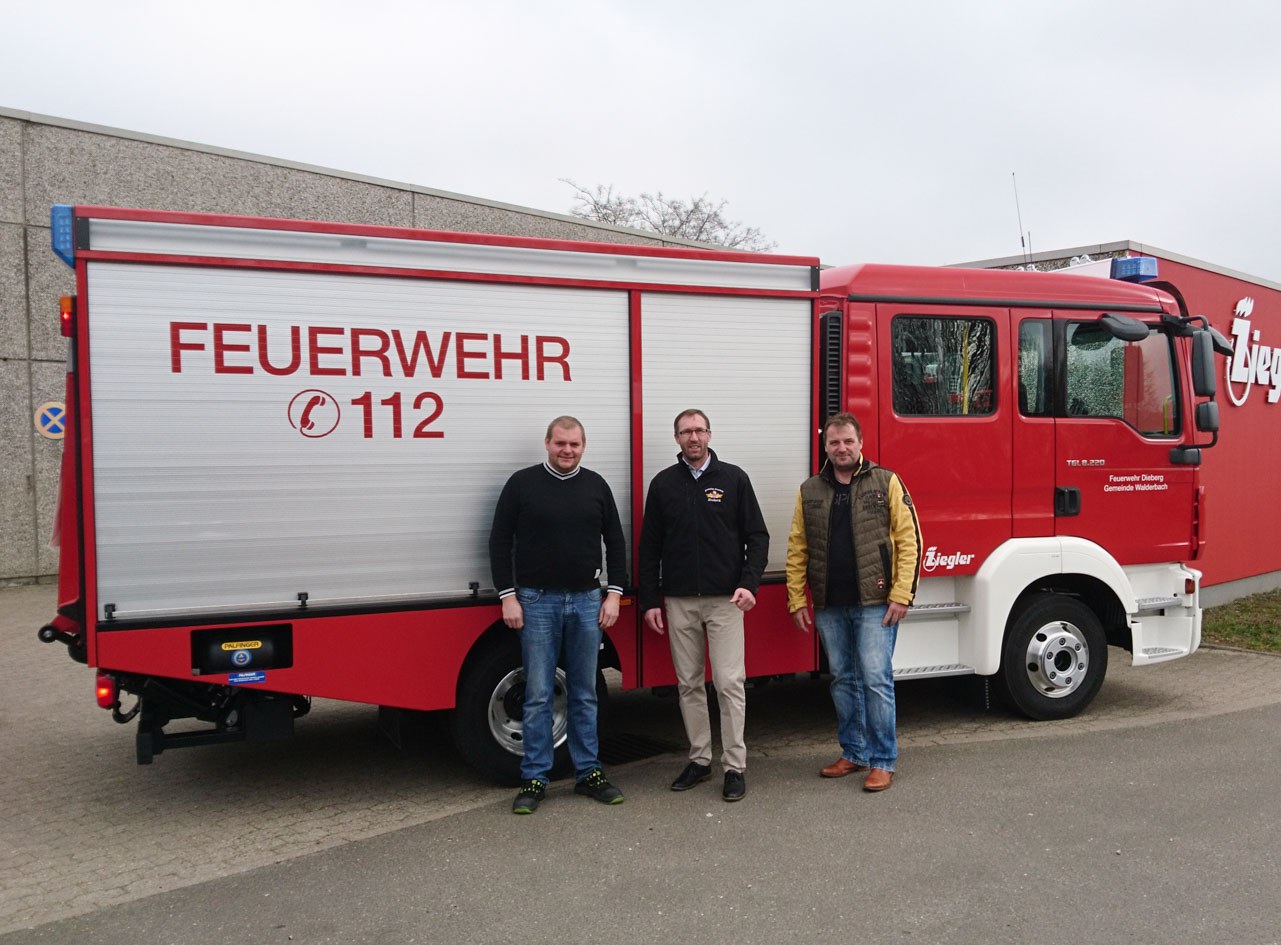 Ziegler TSF-L an die Gemeinde Walderbach für die FF ...