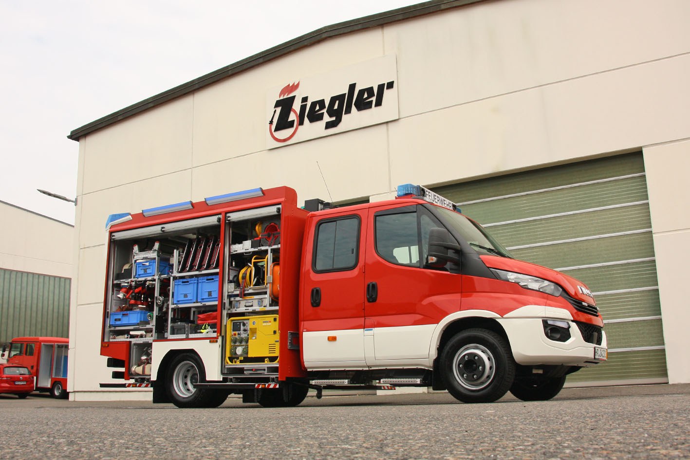 Ziegler TSF-W an die FF Bensheim — ZIEGLER Feuerwehrfahrzeuge