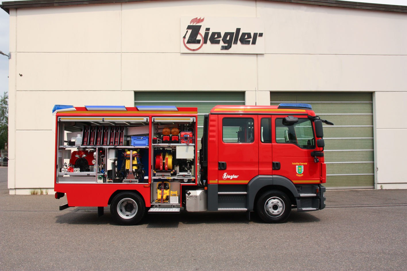 ZIEGLER TSF-W an die FF Weißkeißel — ZIEGLER ...