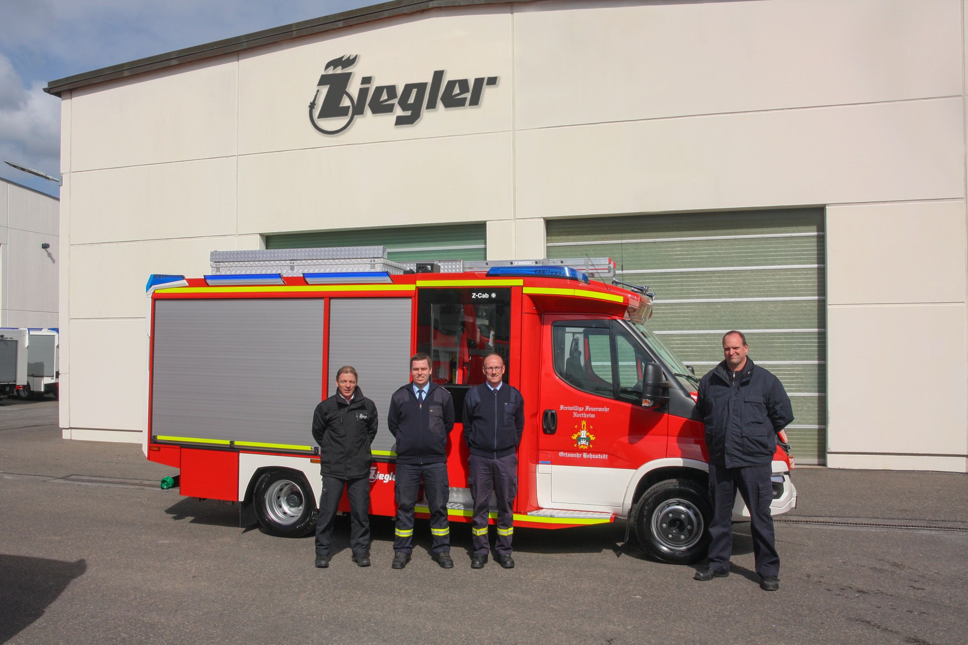 ZIEGLER MLF to the fire department of Northeim — ZIEGLER Feuerwehrfahrzeuge