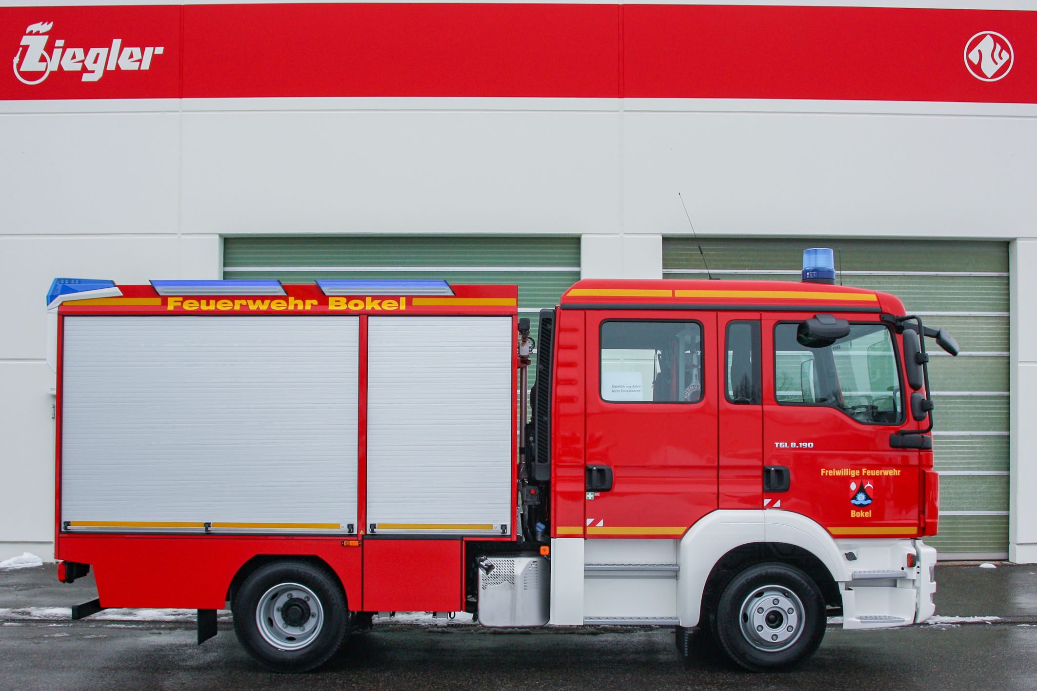 ZIEGLER TSF-W an die FF Bokel — ZIEGLER Feuerwehrfahrzeuge