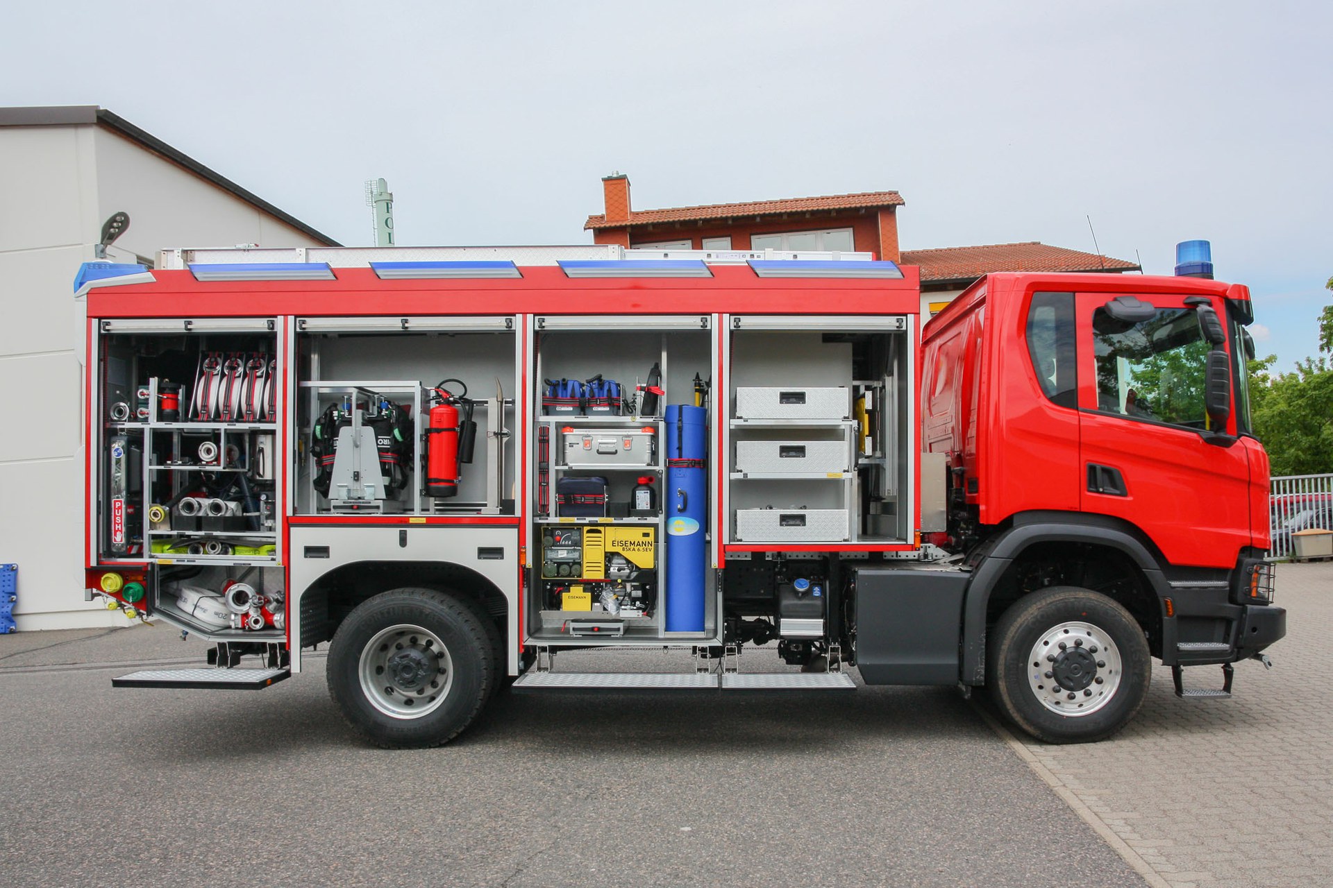 ZIEGLER TLF 4000 to the Fire Department of Neustadt / Sachen — ZIEGLER