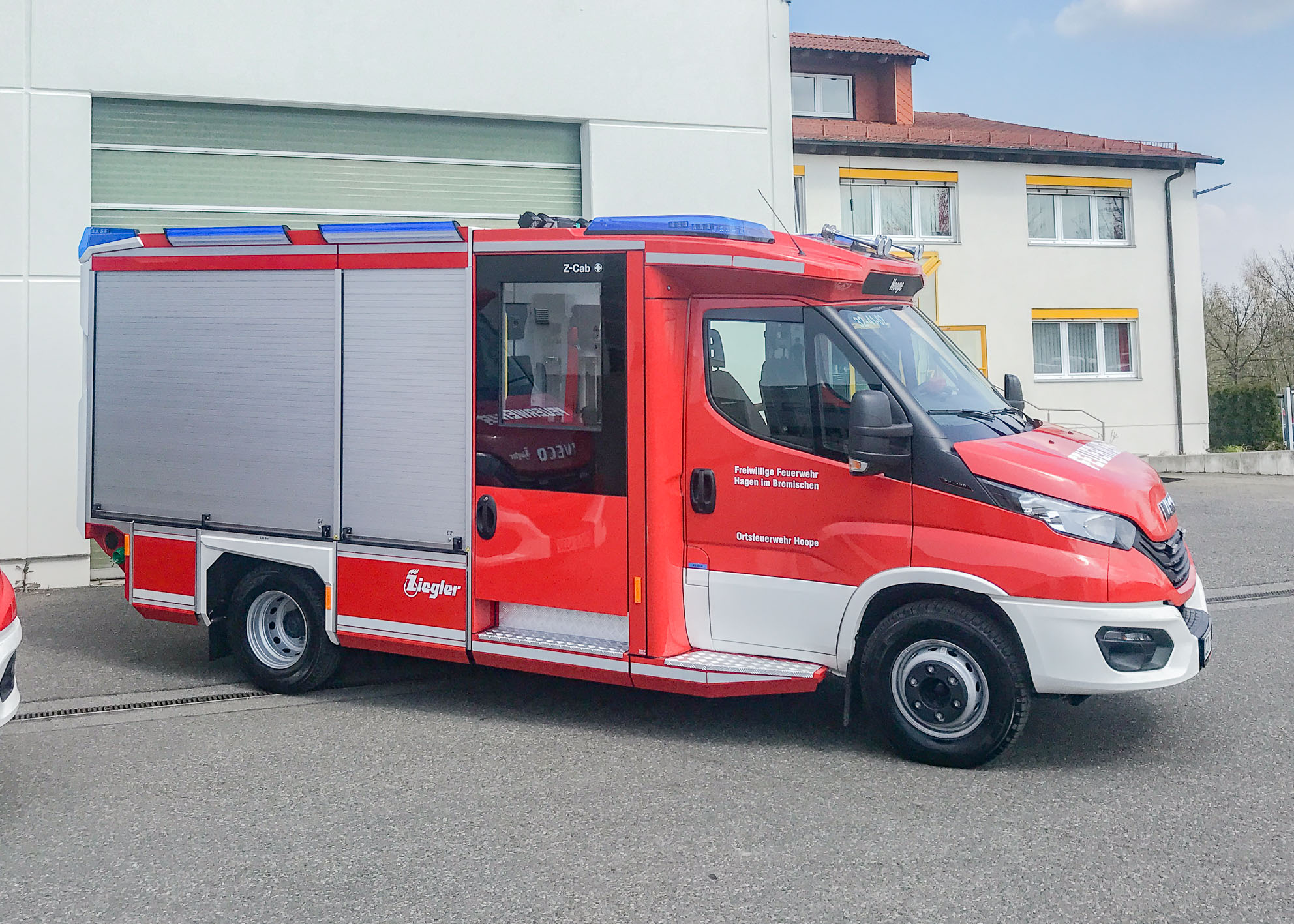 Zwei ZIEGLER TSFW an die FF Hagen im Bremischen — ZIEGLER