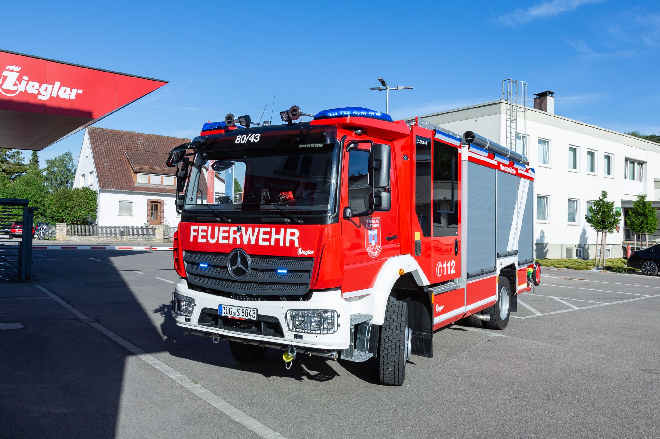 ZIEGLER HLF 20 an die FF Sassnitz — ZIEGLER Feuerwehrfahrzeuge