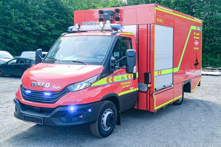 GW Höhenrettung DOW Werkfeuerwehr Stade SVL