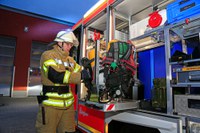 MLF Z-Cab breathing apparatus in superstructure web